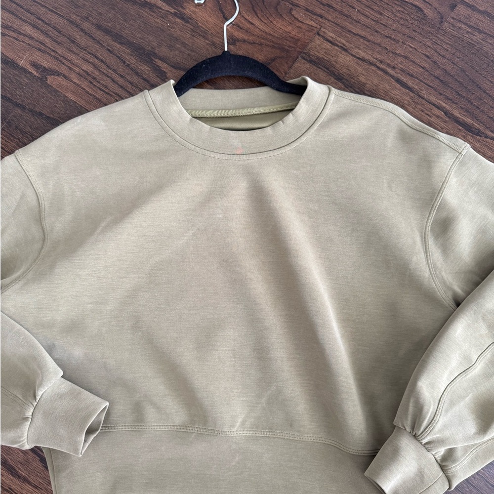 Army green Crewneck Sweatshirt